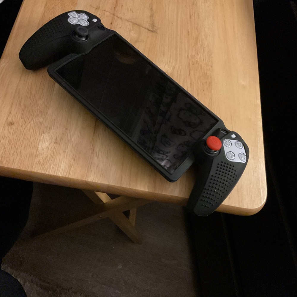 Black Handheld Gaming Console